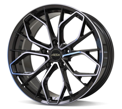 19'' 5x112 Venue Rocker Black Polished ET25 8.5J