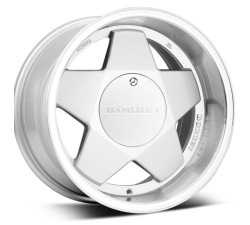 15'' 5x112 Borbet A Silver Polished ET35 7J