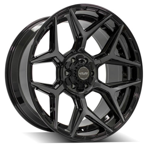 22'' 6x139.7 GG 4P06 Black Brushed ET-18 10J