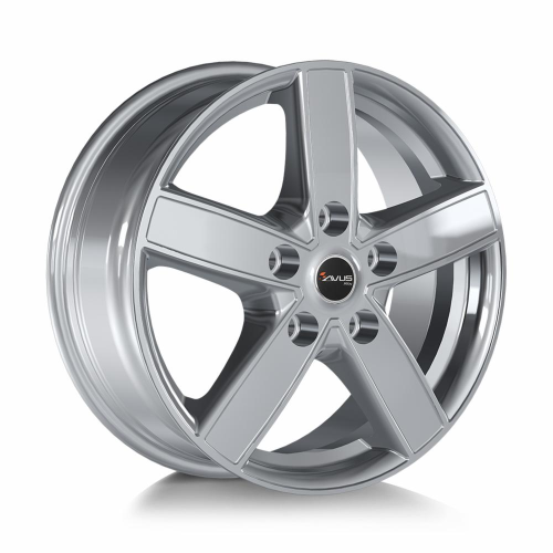 17'' 5x108 Avus AC-V51 Hyper Silver ET45 7J