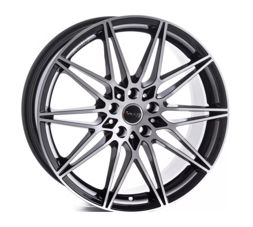 20'' 5x120 Avus AC-MB5 Black Polished ET33 8.5J