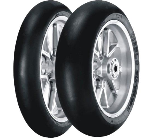 100/80-10 Pirelli DIABLO SUPERBIKE SC1 TL RACE SLICK SOFT Front NHS