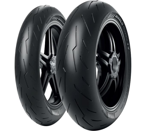 120/60ZR17 Pirelli DIABLO ROSSO IV 55W TL SPORT TOURING & TRACK Front