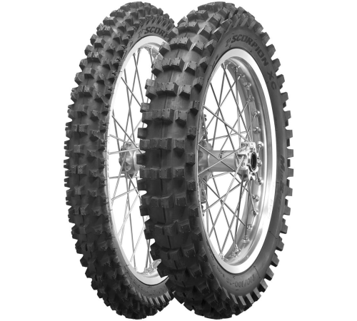110/100-18 Pirelli SCORPION XC MID SOFT 64M TT CROSS MID SOFT Rear NHS