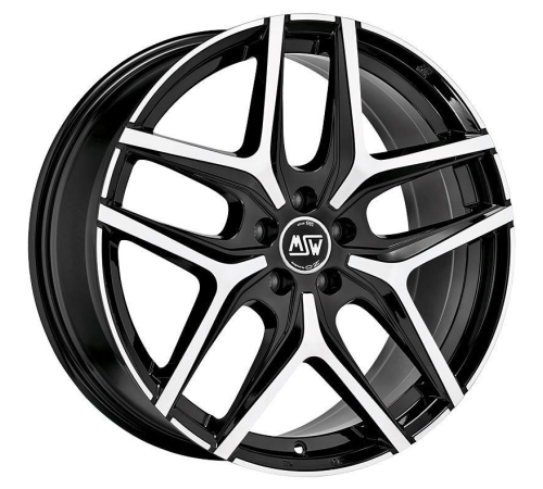 17'' x0 MSW 40 Black Polished ET0 7J