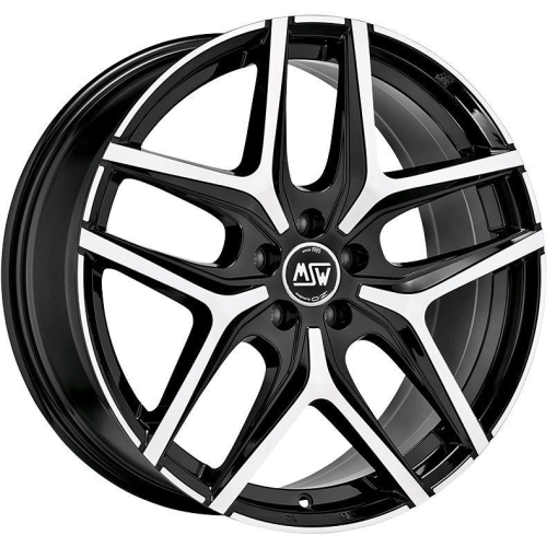17'' x0 MSW 40 Black Polished ET0 7J