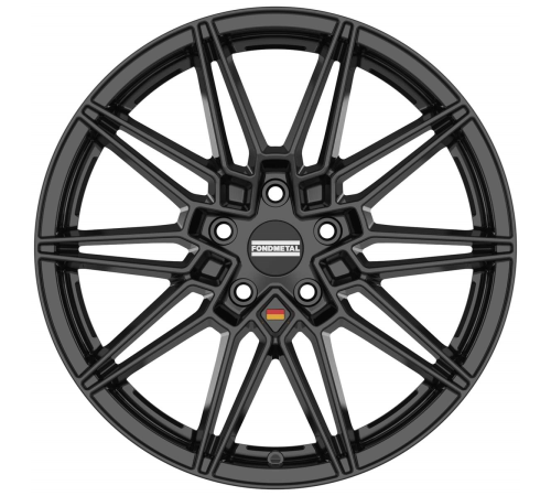 20'' 5x112 Fondmetal Thoe Glossy Black ET45 8J