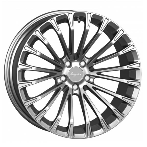 22'' 5x120 Breyton Race LS 2 Crystal Silver ET30 11.5J