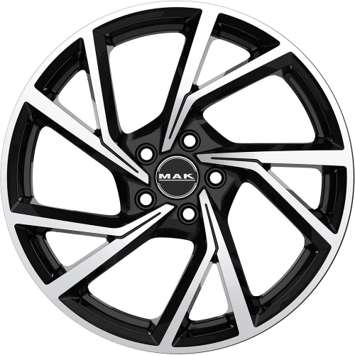 18'' 5x114.3 MAK Kassel Black Mirror ET38 7.5J