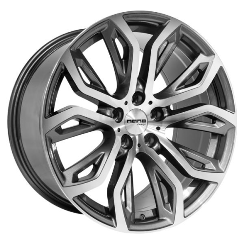 20'' 5x120 Nano BK510 Grey Polished ET35 9.5J