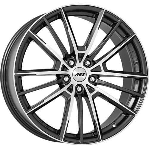 19'' 5x112 AEZ Kaiman dark Gunmetal/polished ET30 8J