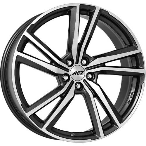 18'' 5x108 AEZ North dark Gunmetal/polished ET42 8J