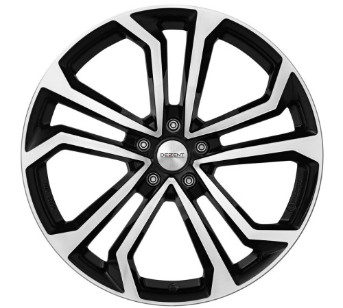 17'' 5x108 Dezent TA dark Black/polished ET42 7J