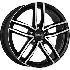 17'' 5x108 Dezent TR dark Black/polished ET48 7.5J