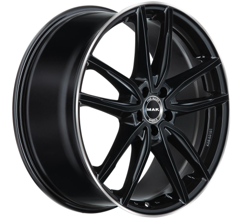 20'' 5x112 MAK Evo Gloss Black Mirror Ring ET41 9J