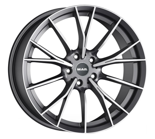 18'' 5x120 MAK Fabrik Gun Met-Mirror Face ET30 8J