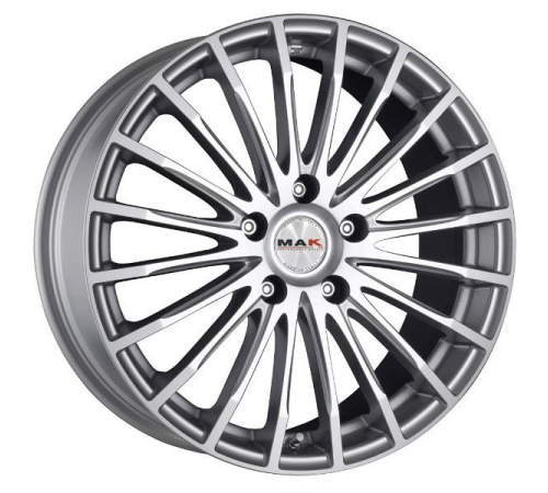18'' 5x112 MAK Fatale Silver ET42 8J