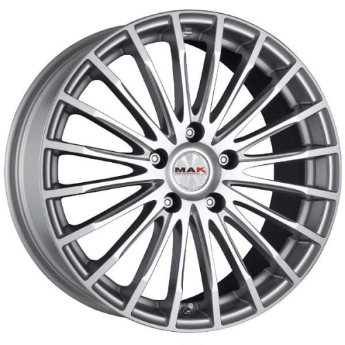 18'' 5x112 MAK Fatale Silver ET42 8J