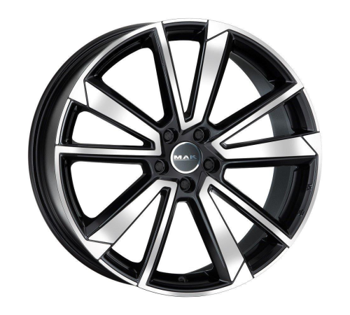20'' 5x108 MAK Fivestar Black Mirror ET45 8.5J