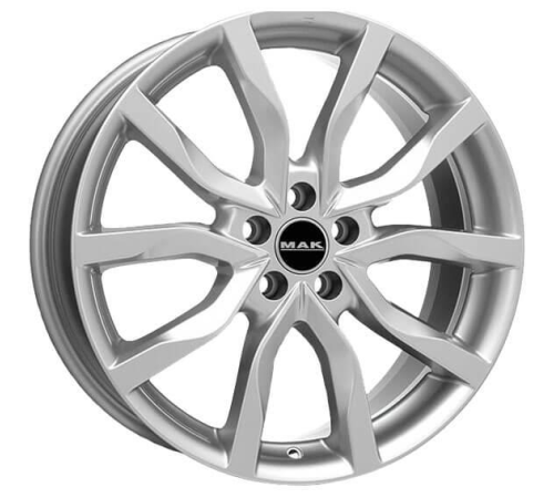 21'' 5x120 MAK Highlands Silver ET44 9J