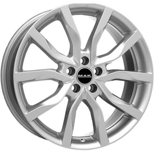 21'' 5x120 MAK Highlands Silver ET44 9J