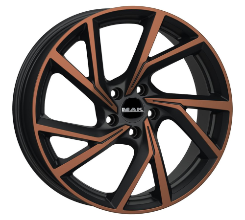 18'' 5x114.3 MAK Kassel Black & Bronze ET48 7.5J