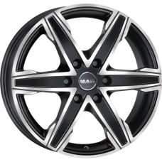 16'' 6x130 MAK King 6 Ice Black ET62 6.5J