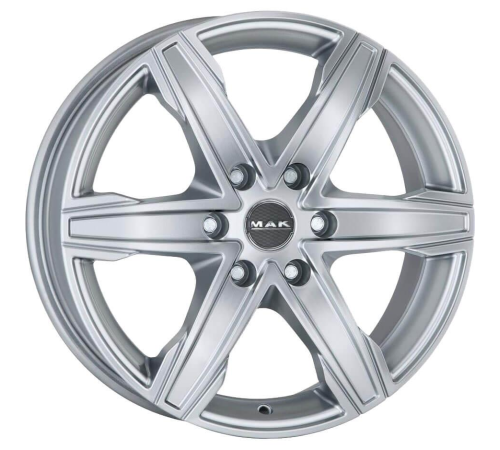 17'' 6x130 MAK King 6 Silver ET55 7.5J