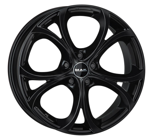 18'' 5x110 MAK Lario Gloss Black ET44 9J