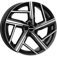 21'' 5x112 MAK Qvattro Black Mirror ET20 9.5J