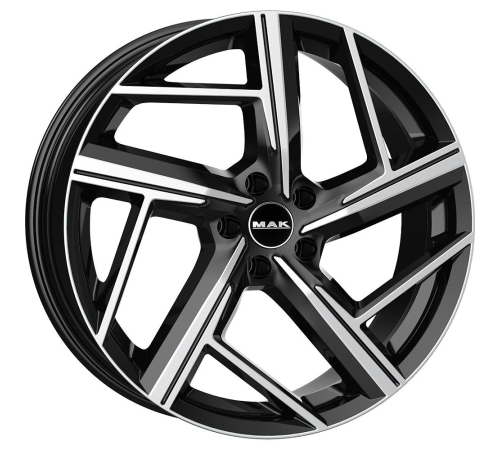 21'' 5x112 MAK Qvattro Black Mirror ET20 9.5J