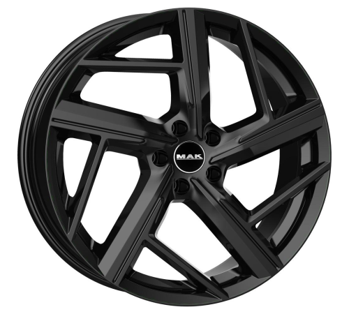 18'' 5x112 MAK Qvattro Gloss Black ET26 8J
