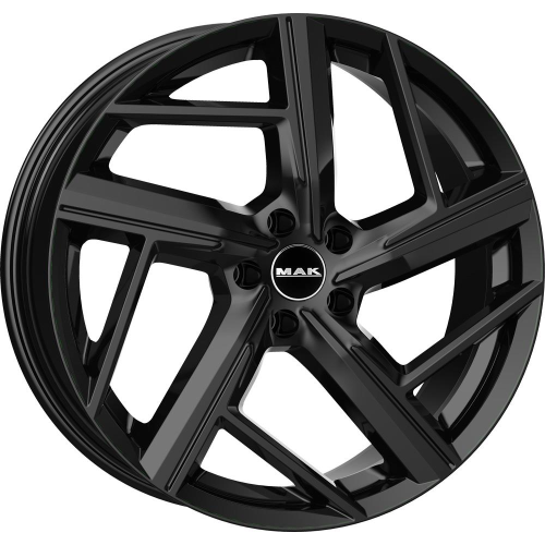18'' 5x112 MAK Qvattro Gloss Black ET39 8J