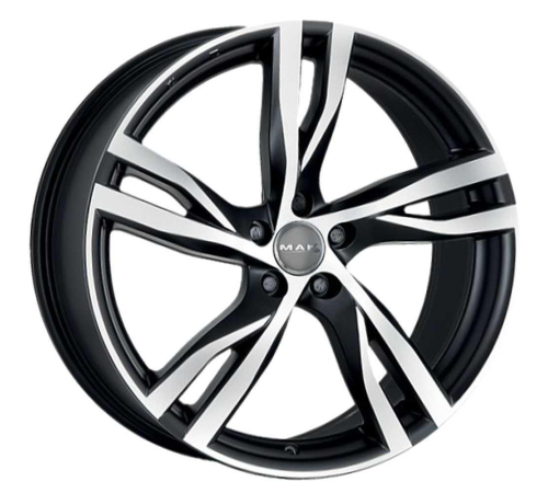 18'' 5x108 MAK Stockholm Ice Black ET45 8J