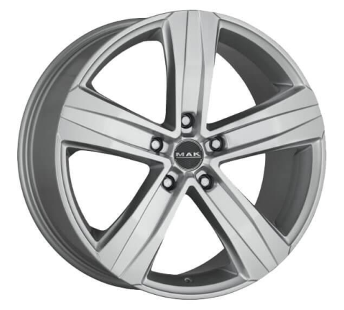 16'' 5x118 MAK Stone 5 Silver ET65 6.5J