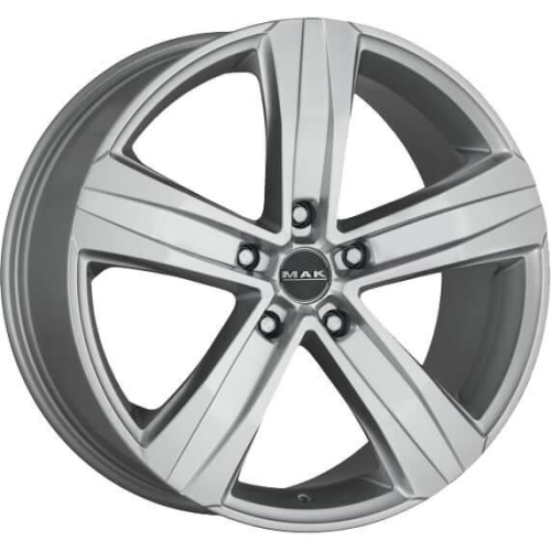 18'' 5x130 MAK Stone 5 Silver ET43 7.5J