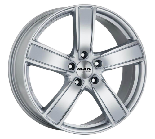 20'' 5x130 MAK Turismo-FF Silver ET65 9.5J