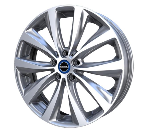 19'' 5x112 MAK Watt Silver ET43 5J