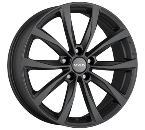 16'' 5x112 MAK Wolf Gloss Black ET50 6.5J