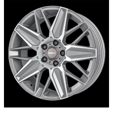 18'' 5x112 Momo Evoluzione Matt Titan Silver Polished ET42 8J