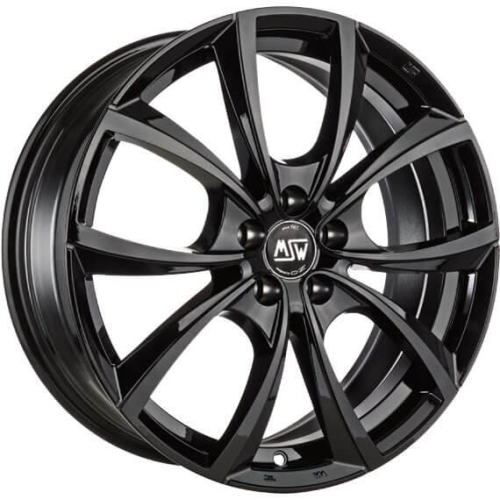 19'' 5x120 MSW 27T Gloss Black ET45 10.5J