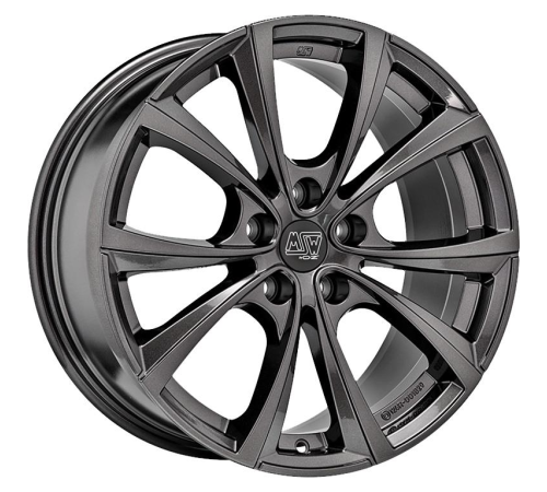 20'' 5x114.3 MSW 27T Gloss Dark Grey ET45 9.5J