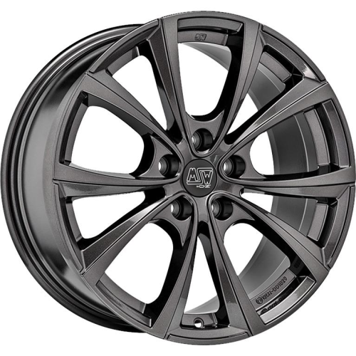 20'' 5x114.3 MSW 27T Gloss Dark Grey ET45 9.5J