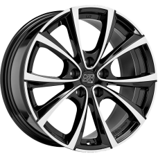 20'' 5x114.3 MSW 27T Gloss Black Full Polished ET45 9.5J