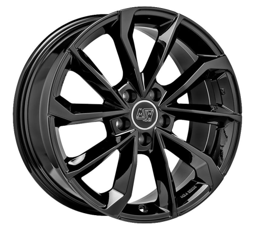17'' 5x108 MSW 42 Gloss Black ET38 7.5J