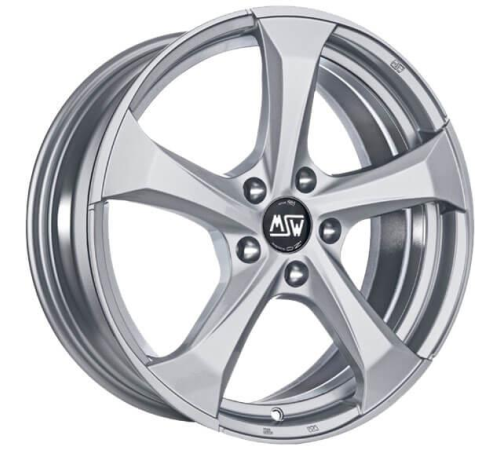 19'' 5x120 MSW 47 Full Silver ET29 8J