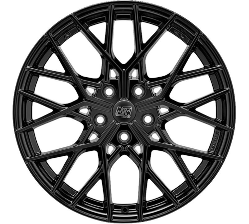 20'' 5x112 MSW 74 Gloss Black ET42 9.5J