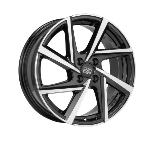 15'' 4x100 MSW 80-4 Gloss Black Full Polished ET35 6J