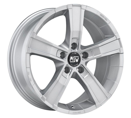 18'' 5x150 MSW Sahara 5 Full Silver ET35 8J