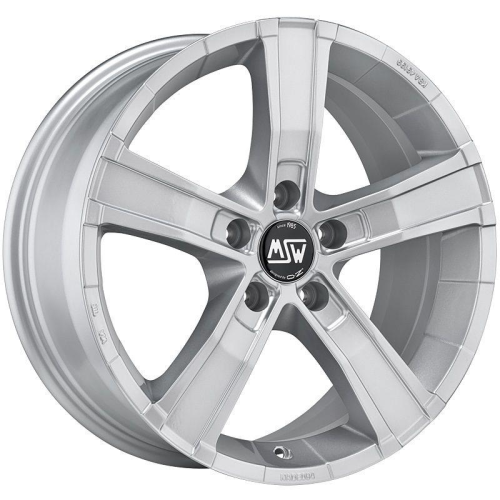 18'' 5x150 MSW Sahara 5 Full Silver ET35 8J